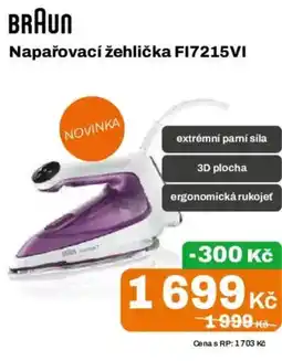 Expert BRAUN Napařovací žehlička FI7215VI nabídka