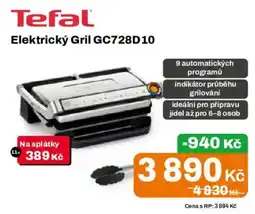 Expert Tefal Elektrický Gril GC728D10 nabídka