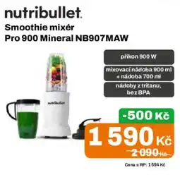 Expert Nutribullet Smoothie mixér Pro 900 Mineral NB907MAW nabídka