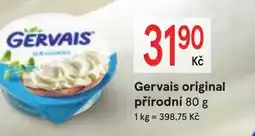 Žabka Gervais original přírodní nabídka