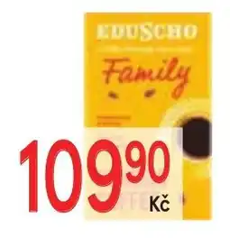 Žabka Káva Eduscho Family mletá nabídka