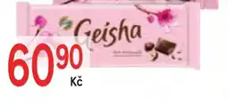 Žabka Čokoláda Geisha nabídka