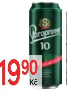 Žabka Staropramen 10° nabídka