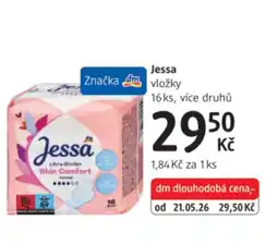 dm drogerie Jessa vložky nabídka