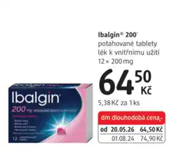 dm drogerie Ibalgin® 200 nabídka