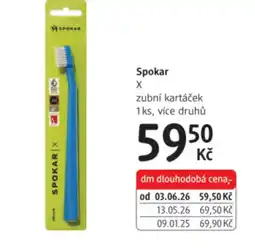 dm drogerie Spokar X zubní kartáček nabídka