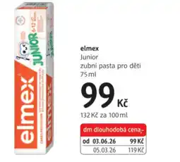 dm drogerie Elmex Junior nabídka