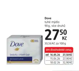 dm drogerie Dove tuhé mýdlo nabídka