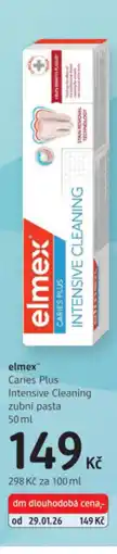 dm drogerie Elmex Caries Plus Intensive Cleaning nabídka