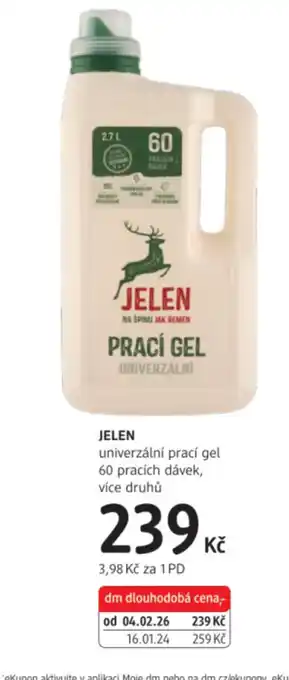 JELEN univerzální prací gel