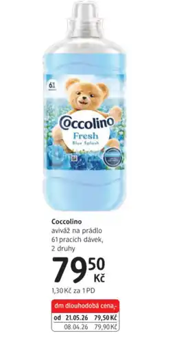 dm drogerie Coccolino aviváž na prádlo nabídka