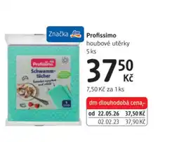 dm drogerie Profissimo houbové utěrky nabídka