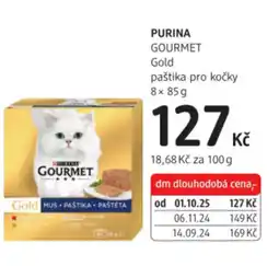 dm drogerie PURINA Gourmet Gold nabídka