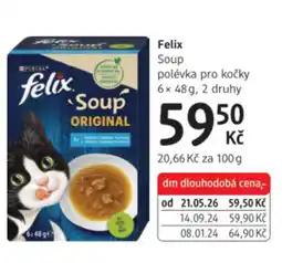 dm drogerie Felix Soup nabídka