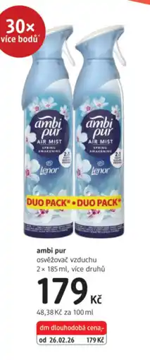 dm drogerie Ambi Pur osvěžovač vzduchu nabídka