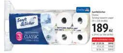 dm drogerie Sanft&Sicher Classic nabídka