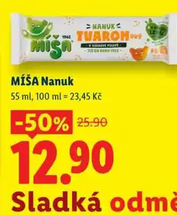 Lidl Míša nanuk nabídka