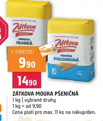 Terno ZÁTKOVA MOUKA PŠENIČNÁ 1 kg vybrané druhy nabídka
