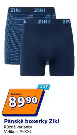 Action Pánské boxerky Ziki nabídka