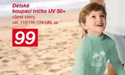 Kik Dětské koupací tričko UV 50+ nabídka