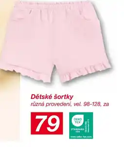 Kik Dětské šortky nabídka