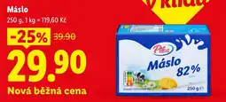 Lidl Máslo nabídka