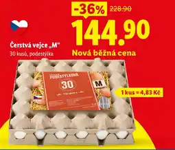 Lidl Čerstvá vejce,,M❝ nabídka
