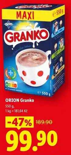Lidl ORION Granko nabídka