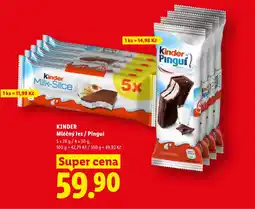 Lidl KINDER Mléčný řez / Pinguí nabídka