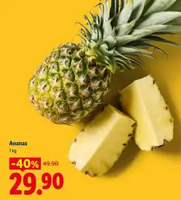 Lidl Ananas nabídka