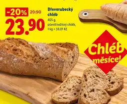 Lidl Dřevorubecký chléb nabídka