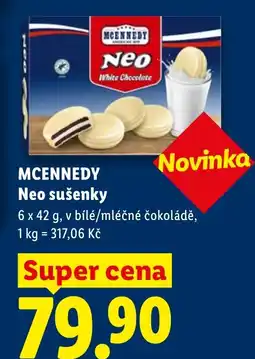Lidl MCENNEDY Neo sušenky nabídka