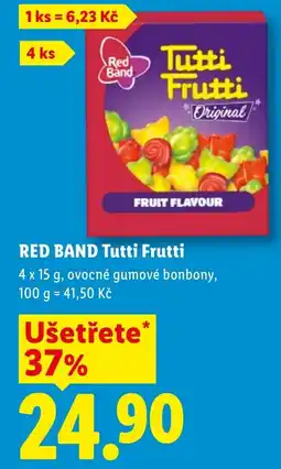 Lidl RED BAND Tutti Frutti nabídka