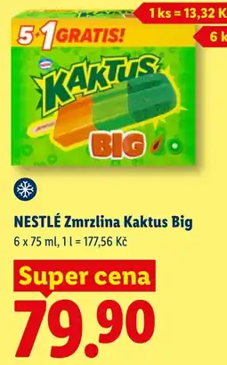 Lidl NESTLÉ Zmrzlina Kaktus Big nabídka