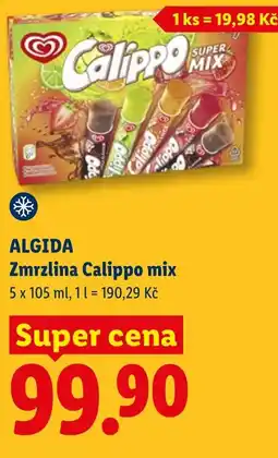 Lidl ALGIDA Zmrzlina Calippo mix nabídka