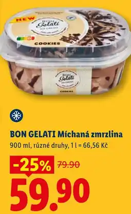 Lidl BON GELATI Míchaná zmrzlina nabídka
