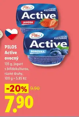 Lidl PILOS Active ovocný nabídka