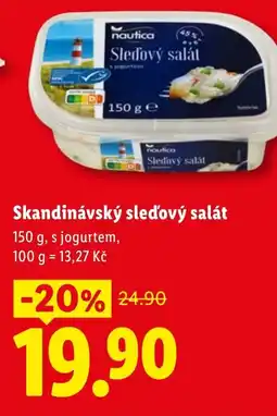 Lidl Skandinávský sleďový salát nabídka