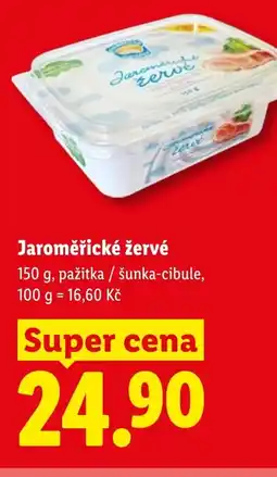 Lidl Jaroměřické žervé nabídka