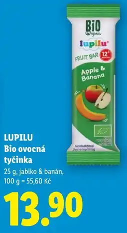Lidl LUPILU Bio ovocná tyčinka nabídka