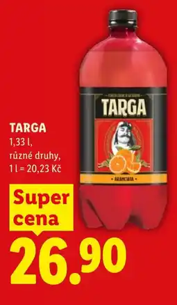 Lidl TARGA nabídka