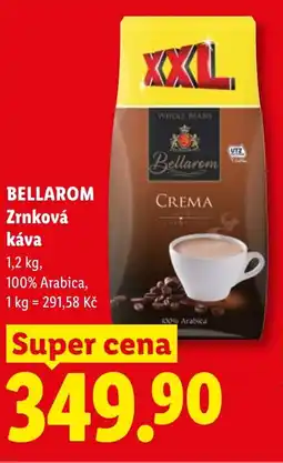 Lidl BELLAROM Zrnková káva nabídka