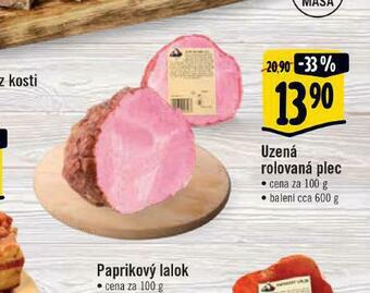 Albert Uzená rolovaná plec nabídka