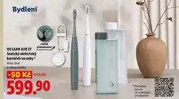 Lidl OCLEAN AIR 2T Sonický elektrický kartáček na zuby nabídka