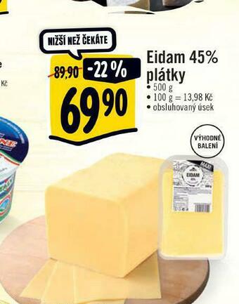 Albert Eidam 45% plátky nabídka