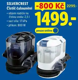 Lidl SILVERCREST Čistič čalounění nabídka