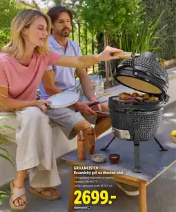 Lidl GRILLMEISTER Keramický gril na dřevěné uhlí nabídka