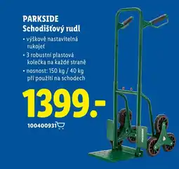 Lidl PARKSIDE Schodišťový rudl nabídka