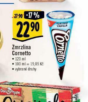 Albert Zmrzlina cornetto nabídka