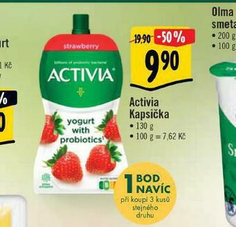 Albert Activia kapsička nabídka